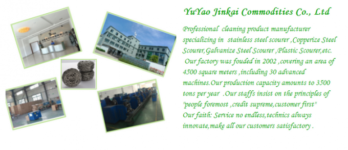 Eco Friendly Galvanized Washing Scourers With ISO9001 And SGS Certification