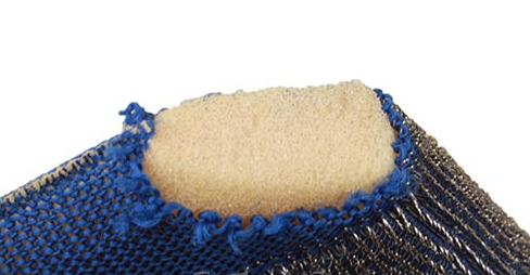 Strong Decontamination Non Abrasive Scouring Pad , SS Wire Dish Wash Scrubber