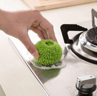Polyester Material Kitchen Cleaning Pads With Strong Cleaning Capacity