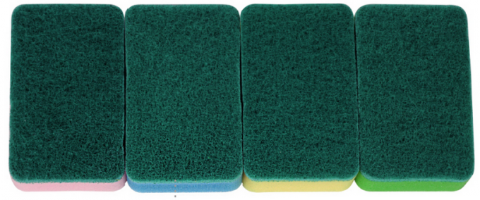 Household Kitchen Dish Cleaning Sponge Durable With Strong Water Absorption
