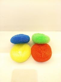 China Strong Decontamination Plastic Pot Scourers , Free Samples Plastic Scrubbers For Dishes supplier
