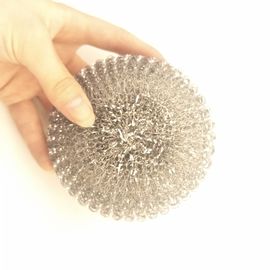 China Galvanized Steel Wire Pot Scourers , Stainless Steel Cleaning Pads With Strong Cleaning Capacity supplier