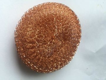 China Recyclable Washing Copper Scouring Pads Effective To Clean Away The Stubborn Stains supplier
