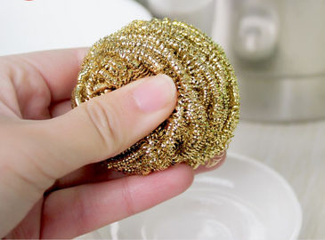 China Spiral Design Brass Scouring Pad Long Lasting With Strong Cleaning Capacity supplier