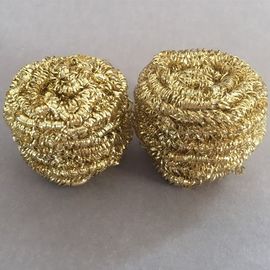 China Recyclable Brass H65 Copper Scrub Pad OEM / ODM Not Easy To Drop Crumbs supplier