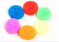 Colorful Plastic Scouring Ball OEM / ODM Acceptable With Strong Cleaning Capacity supplier