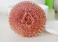 Anti Mildew Pure Copper Scrub Pad , Metal Scouring Pad Without Hurting Hands supplier