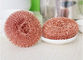 Long Lasting Pure Copper Scrubbers Anti Rust Removal Of Stubborn Stains supplier