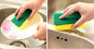 Eco Friendly Dish Washing Sponge 10x7x3cm Size Not Easy To Drop Crumbs supplier