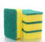 Rectangle Shape Kitchen Cleaning Sponge , Antibacterial Dish Washing Sponge supplier