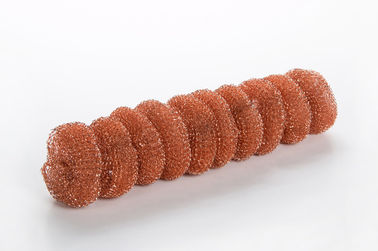 China Reusable Washing Pure Copper Scrubbers Durable With Strong Corrosion Resistance factory