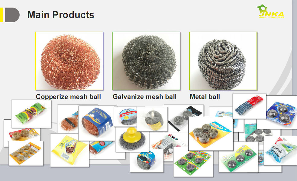 China best Stainless Steel Scouring Ball on sales