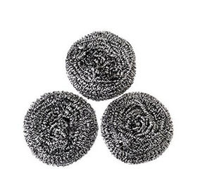 China Non Toxic Material Stainless Steel Scrubbers , Long Lifetime Scouring Pad Safe For Stainless Steel supplier