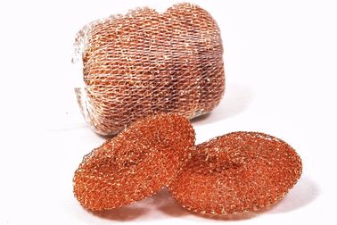 China Kitchen Cleaning Copper Scouring Pads Home Tools Removal Of Stubborn Stains supplier