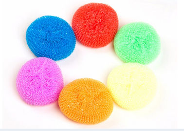 China Soft PP Sponge Kitchen Scrub Pads , Harmless To Skin Plastic Scrub Pad supplier