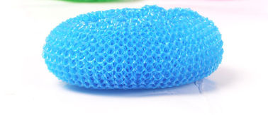 China Colorful Plastic Scouring Ball OEM / ODM Acceptable With Strong Cleaning Capacity supplier