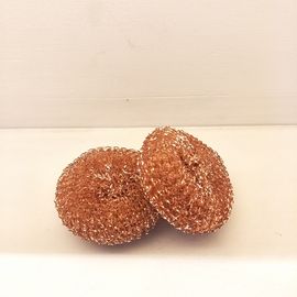 China No Peculiar Smell Pure Copper Scrubbers Soft Touching For Household Tools supplier
