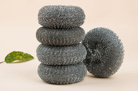 Silver Color Galvanized Stainless Steel Scourer Washing Without Causing Any Scratches